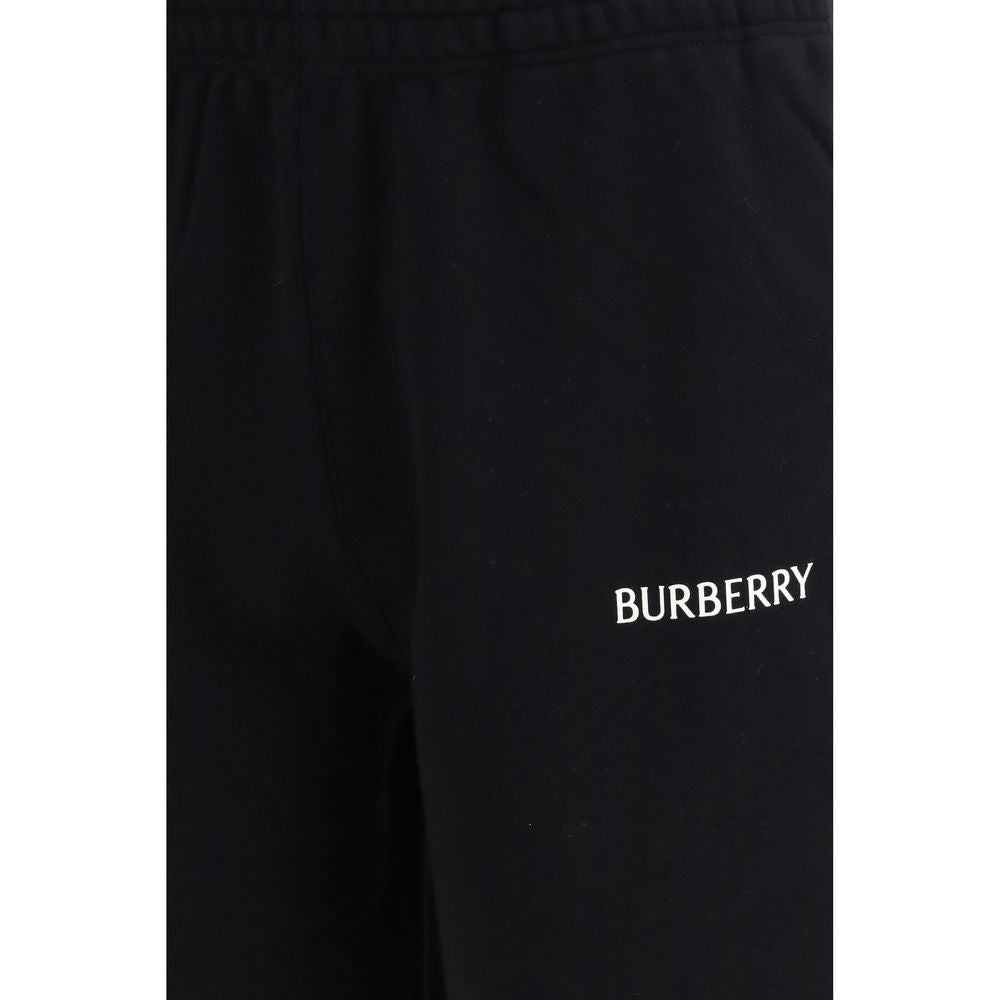 Burberry Black Cotton Bermuda Shorts