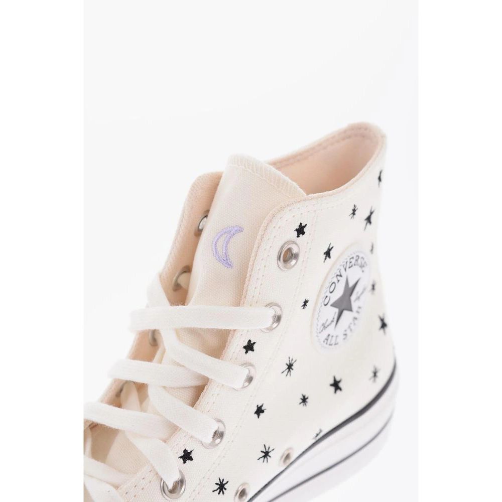 Converse Black And White Canvas High Top Sneakers