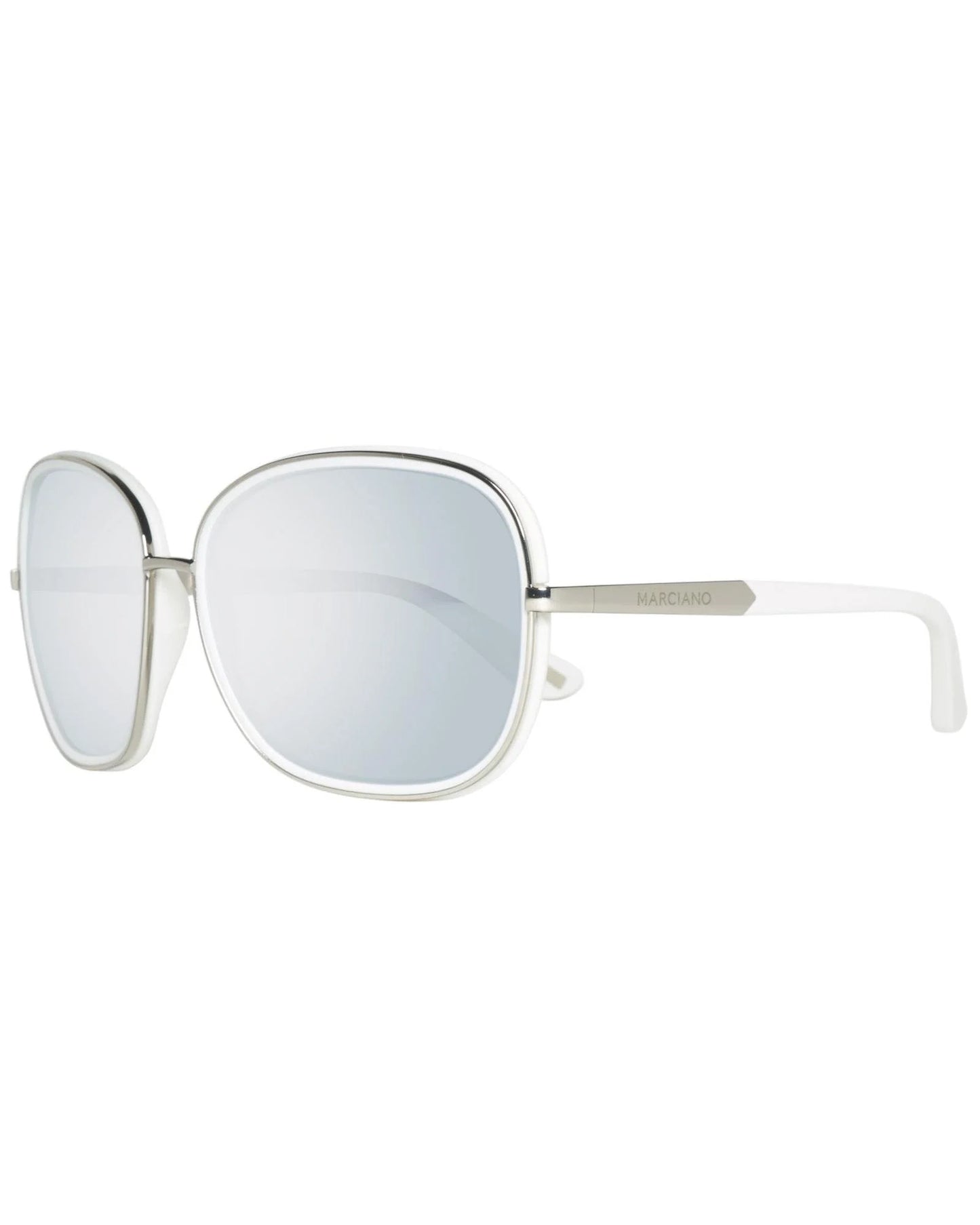 Guess By Marciano Silver Plastic Sunglasses