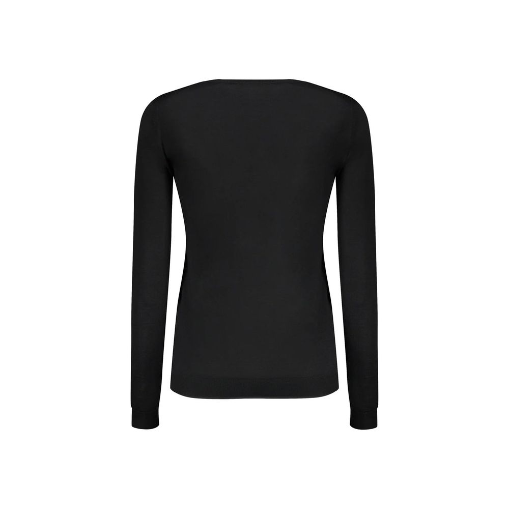 Valentino Black Virgin Wool Sweatshirt