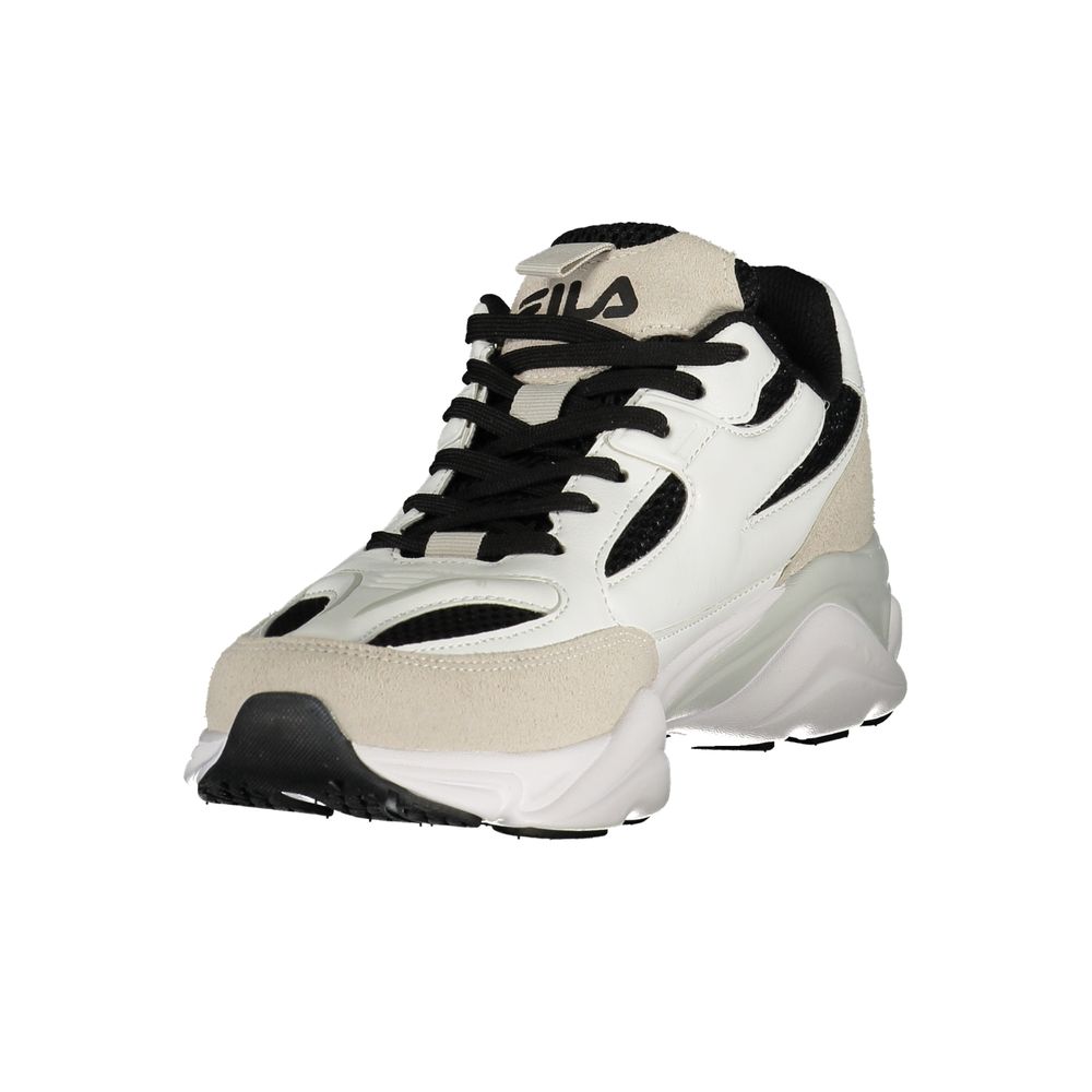 Fila White Polyurethane Men Sneaker