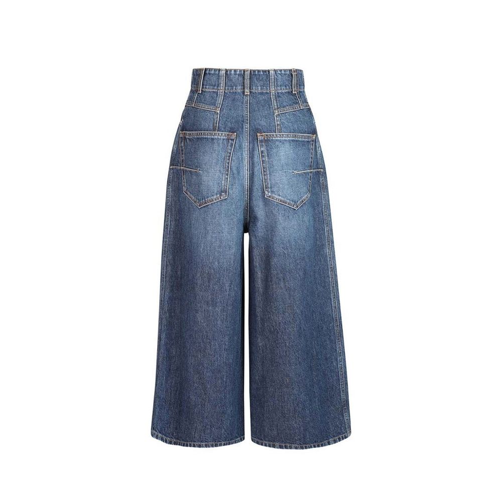 Dior Blue Cotton Jeans Denim