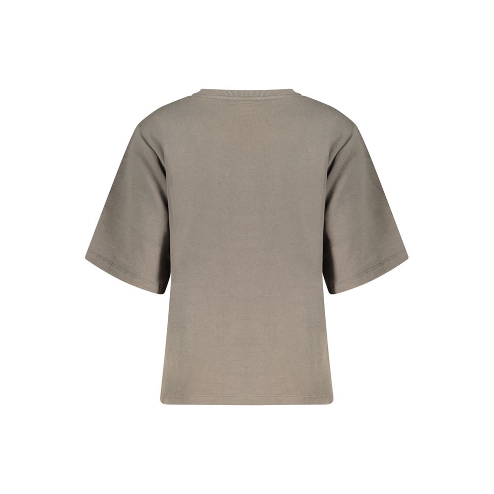 Desigual Gray Cotton Sweatshirt