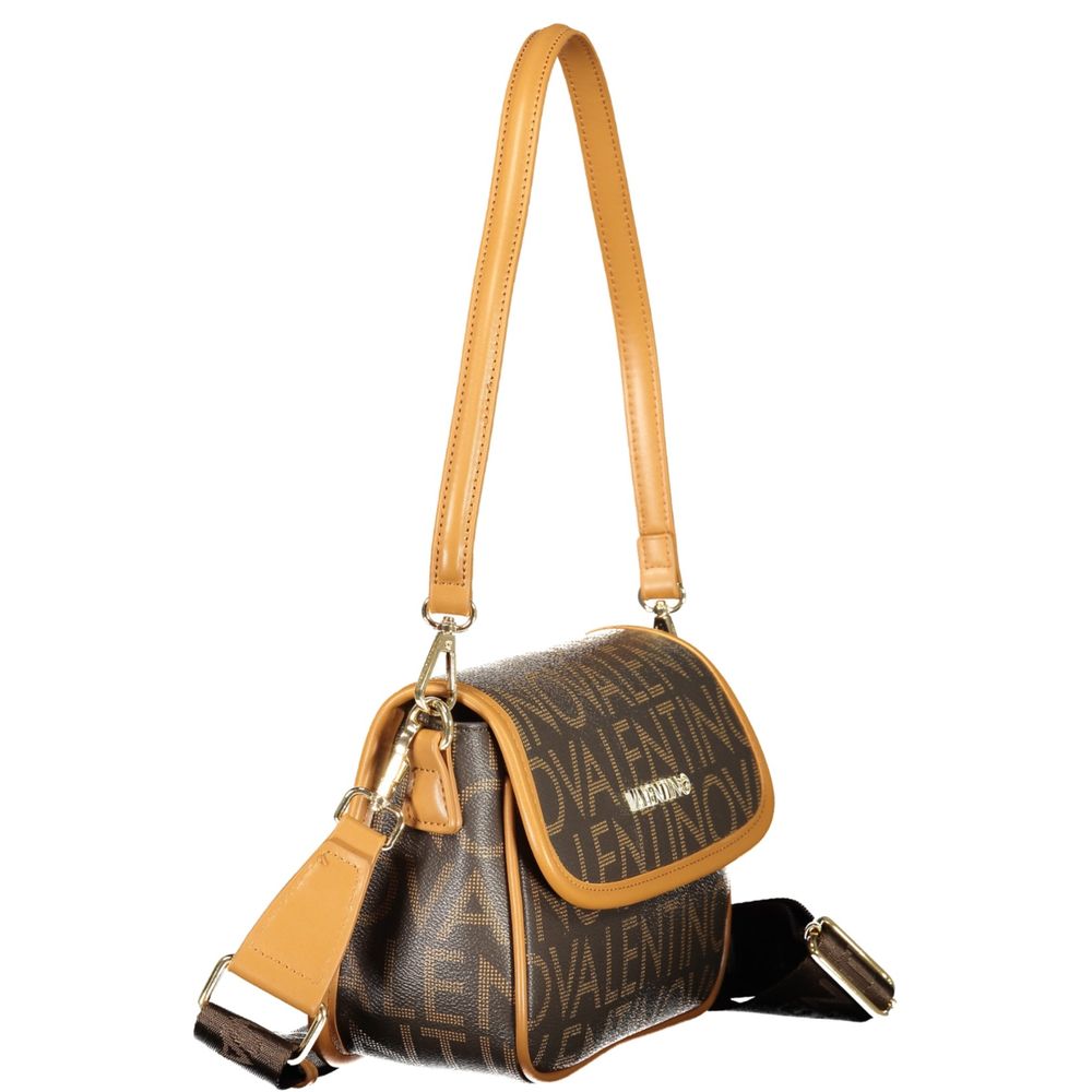 Mario Valentino Brown Polyethylene Handbag