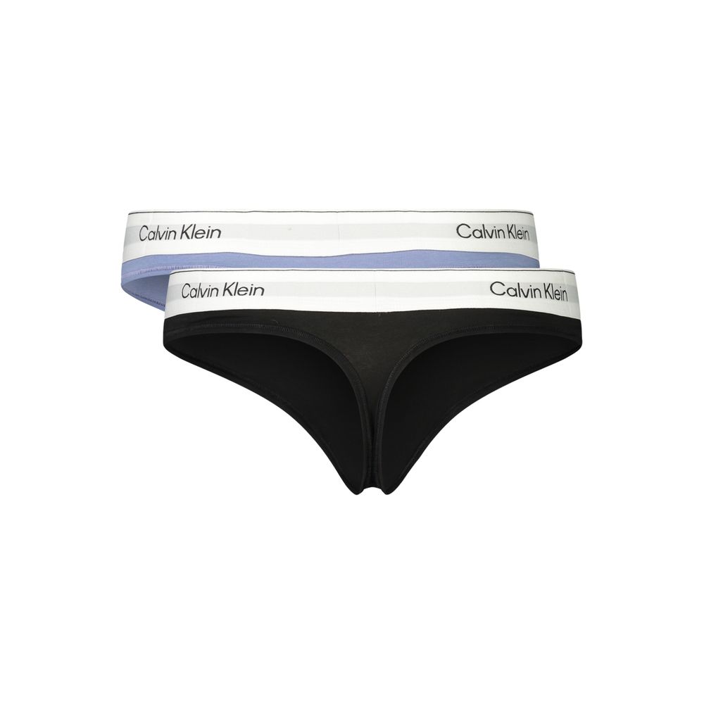 Calvin Klein Blue Cotton Pantie