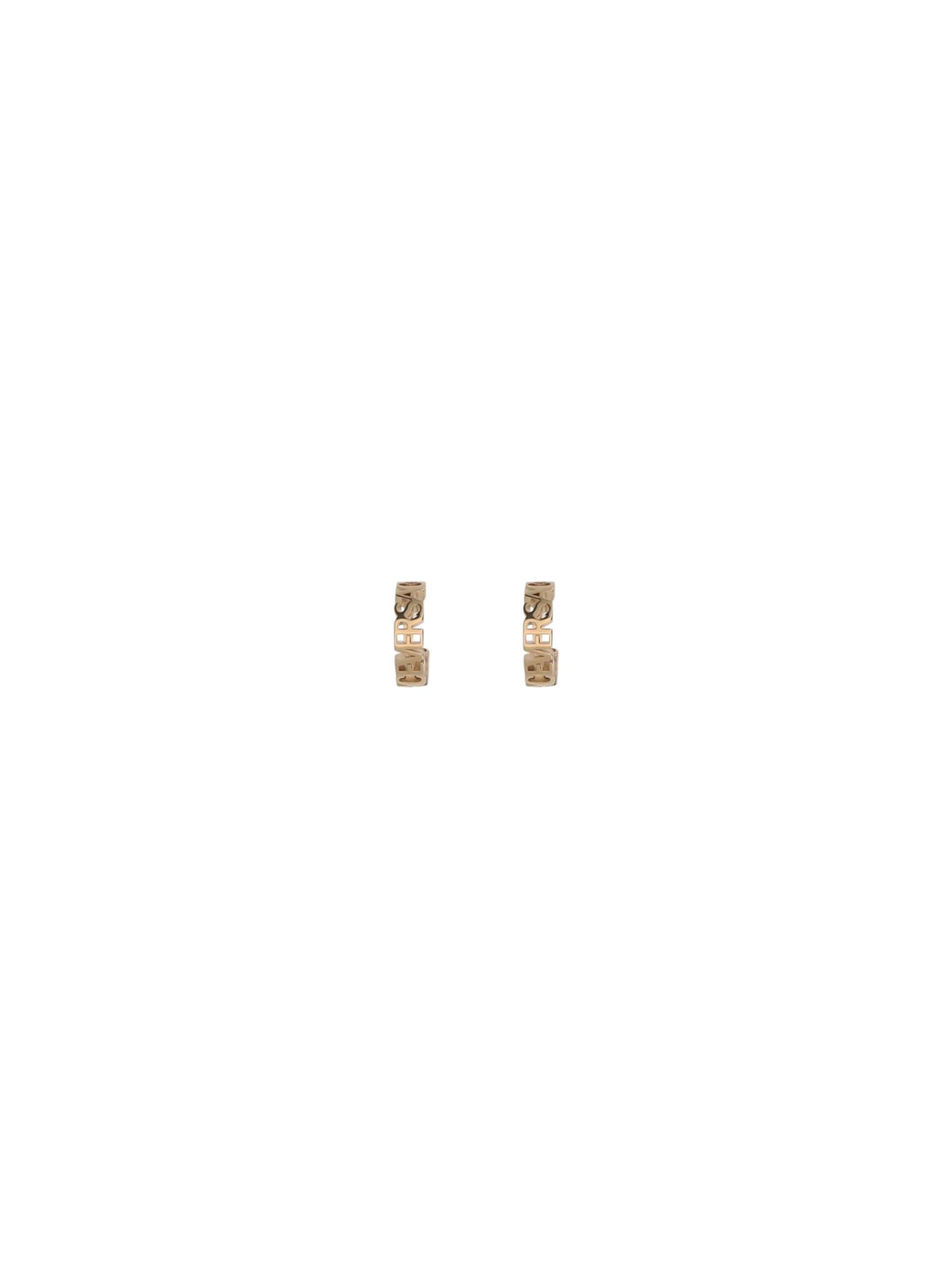 Versace Gold Brass Earrings