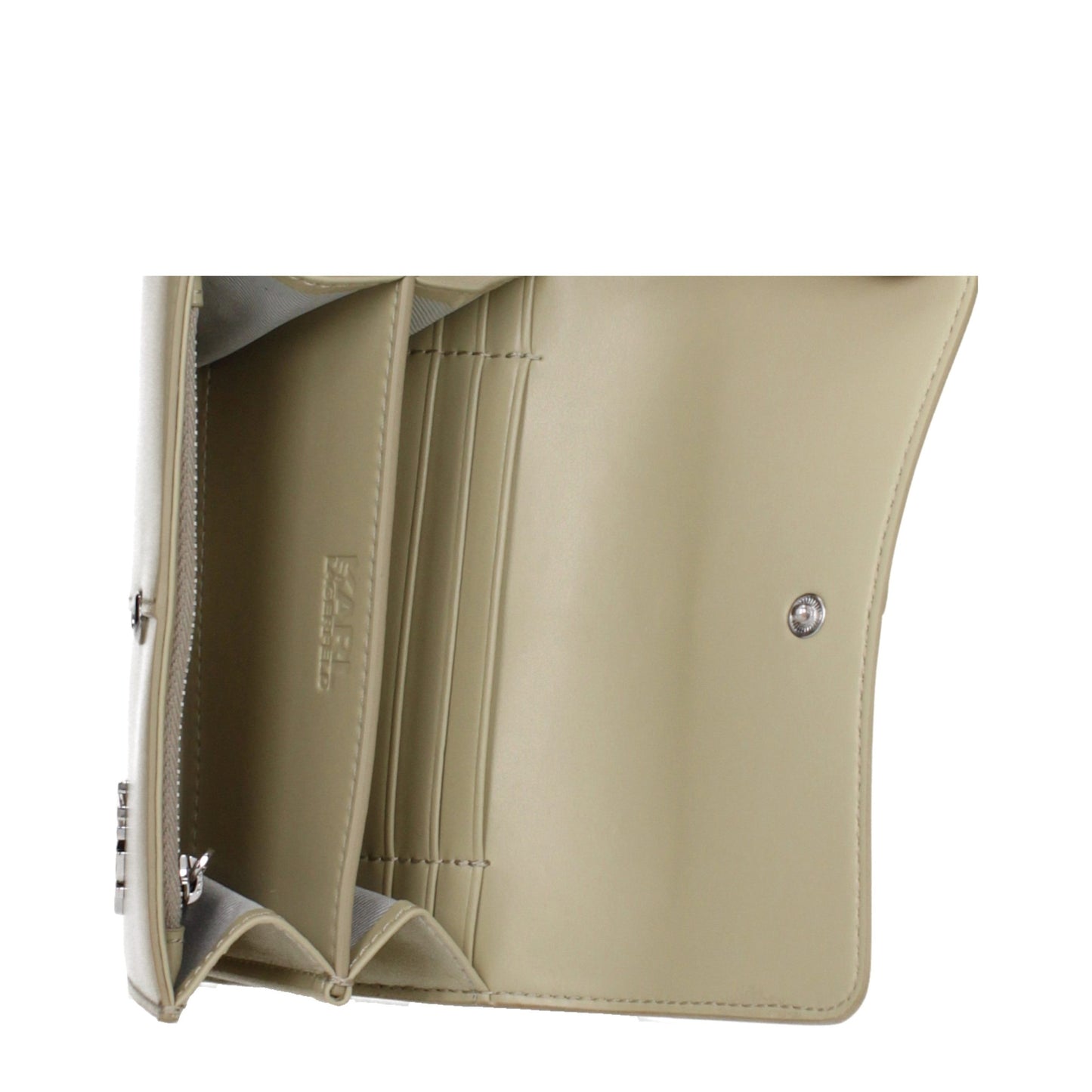 Karl Lagerfeld Green Polyethylene Wallet