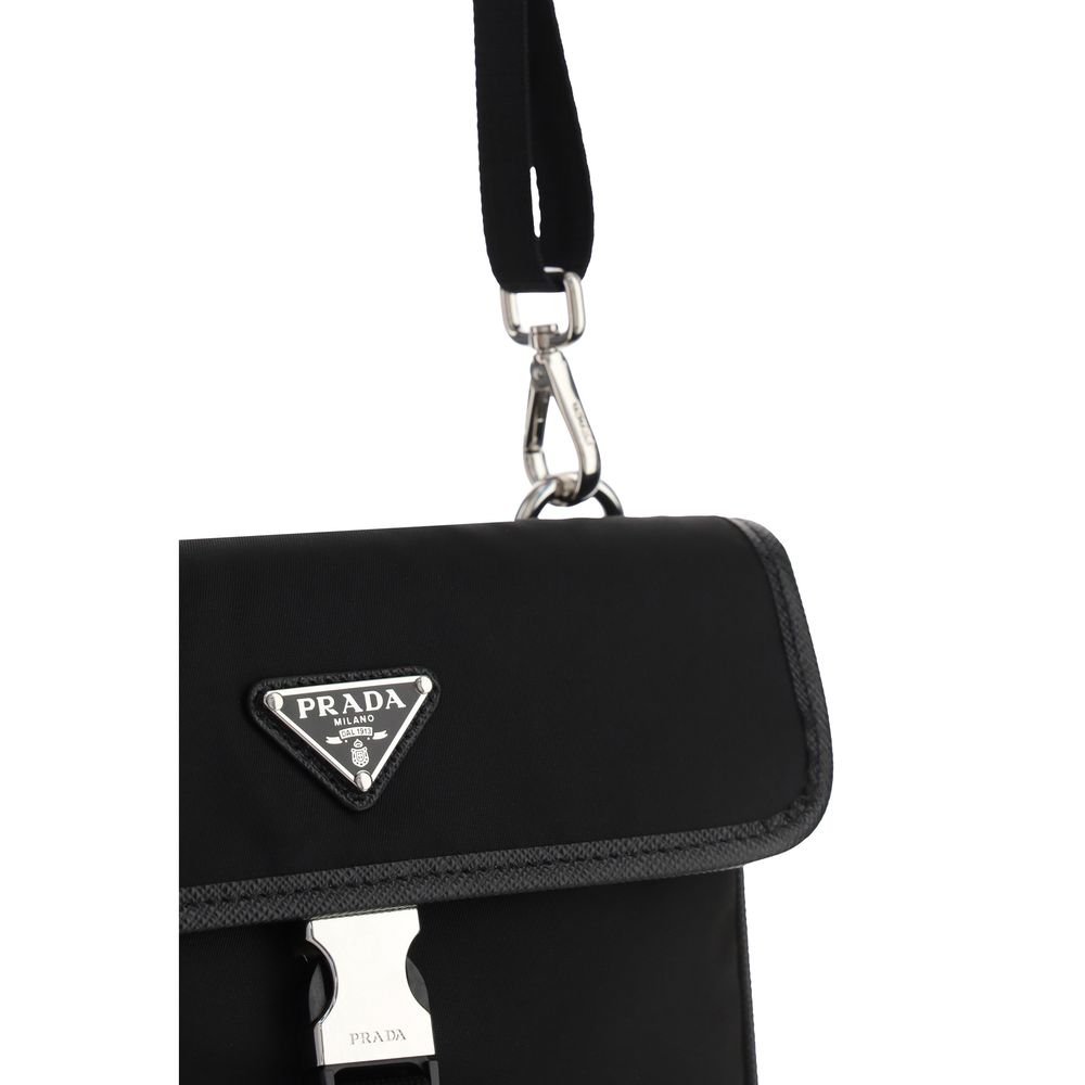 Prada Black Recycled Polyamide Other Accessories