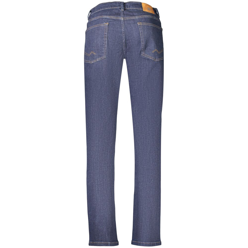 Norway 1963 Blue Cotton Men's Jean for a Timeless Casual Look