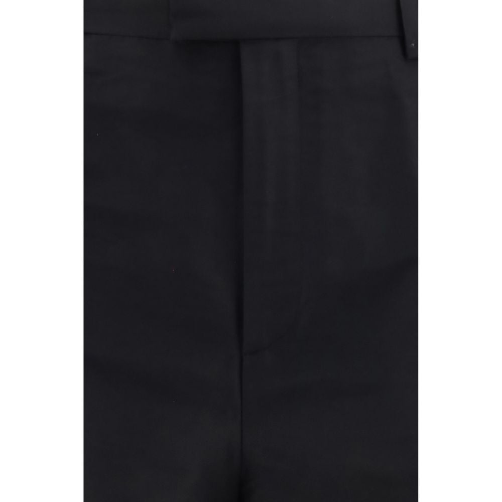 Gucci Black Silk Dress Pants