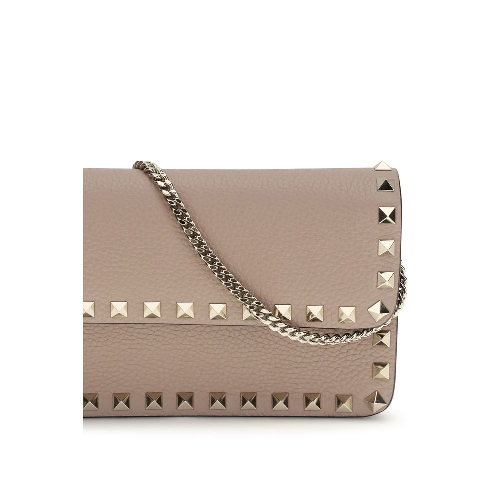 Valentino Garavani Multicolor Calf Leather Bos Taurus Wallet