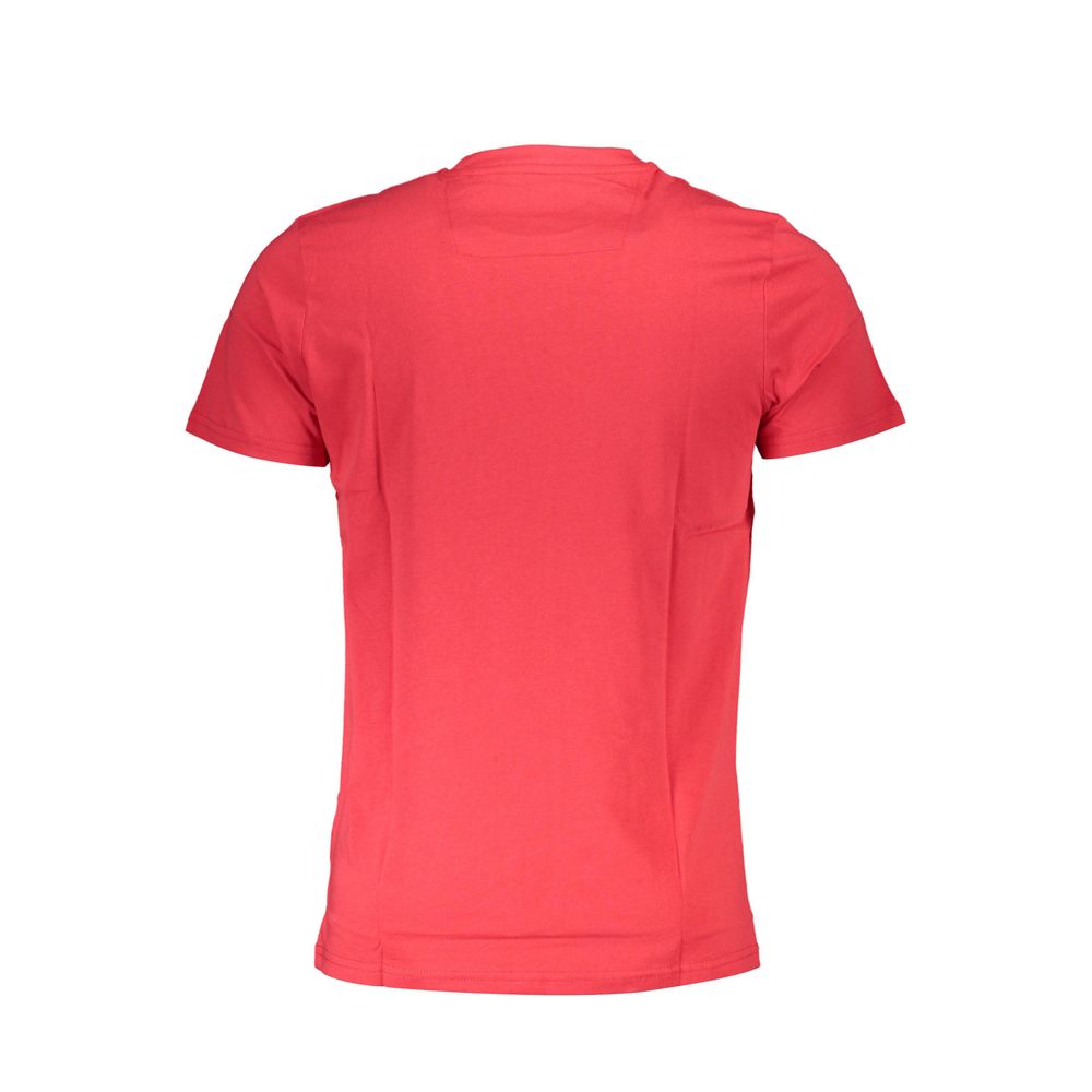 Cavalli Class Rosso Cotton Men's T-Shirt