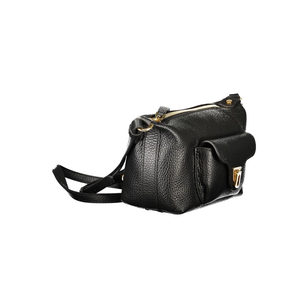Coccinelle Black Leather Handbag