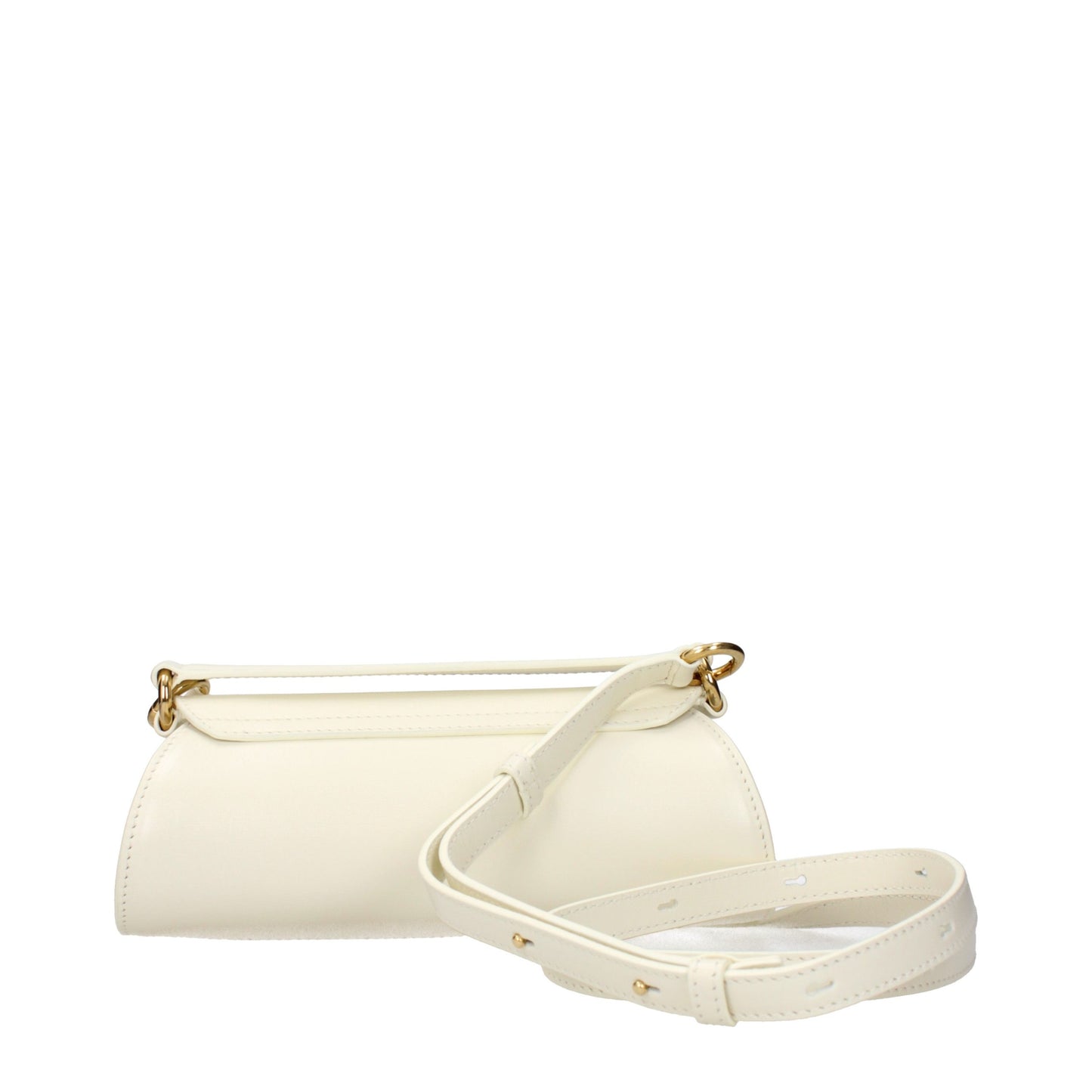 Jil Sander Beige Leather Handbag