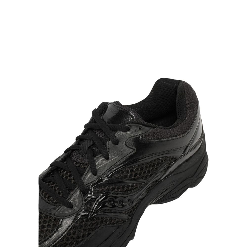 Saucony Black Synthetic Athletic Sneakers