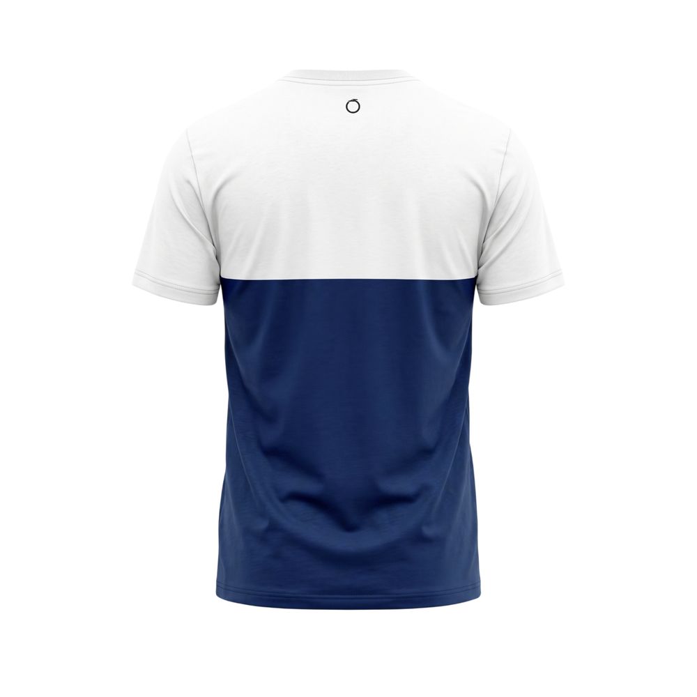 Trussardi Beachwear Blue Cotton Men T-Shirt