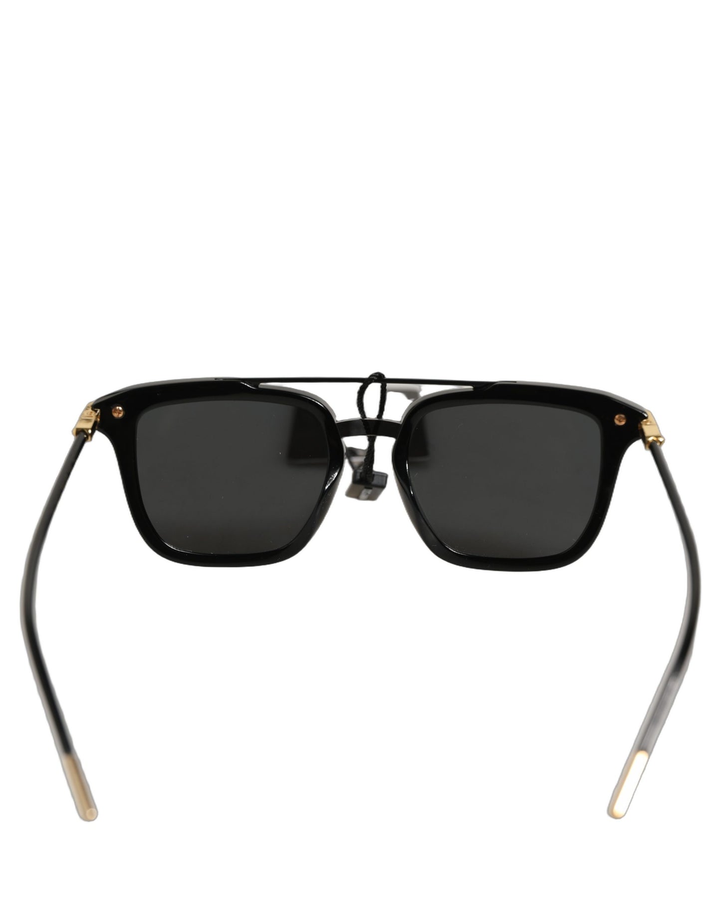 Dolce & Gabbana Black DG4327F Double Bridge Square Frame Sunglasses