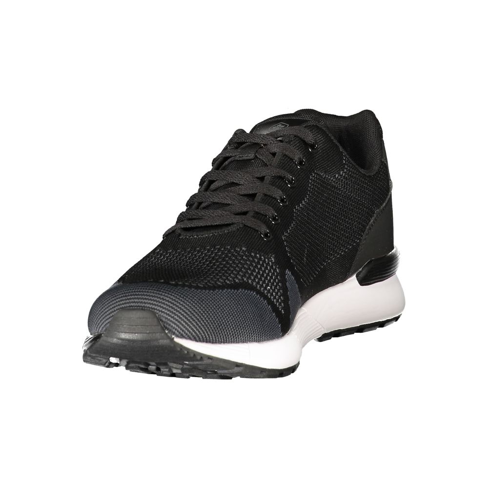 Lumberjack Black Polyester Athletic Sneakers