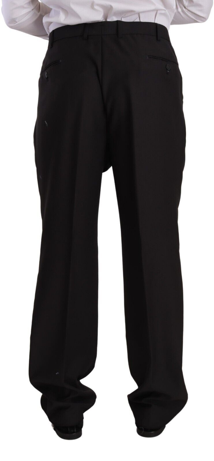 Domenico Tagliente Gray Polyester Single Breasted Formal Suit