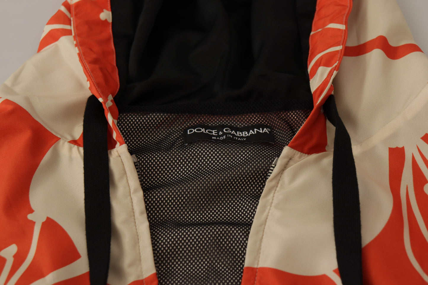 Multicolor Floral Hooded Pullover Sweater