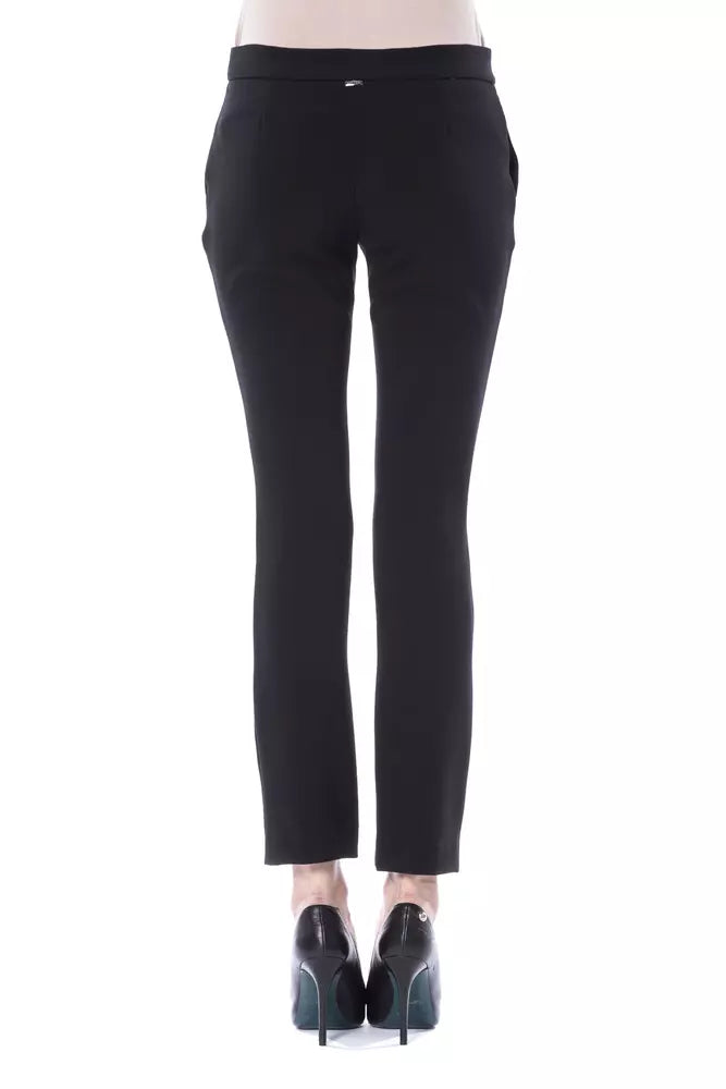 BYBLOS Black Polyester Pant