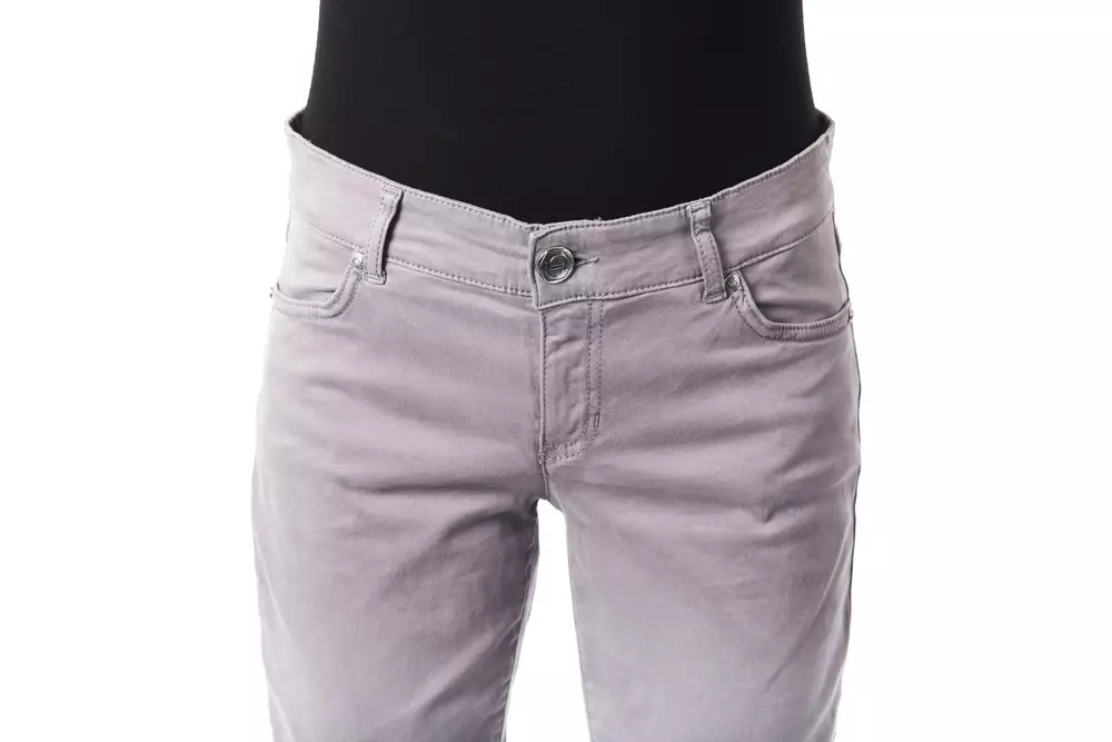 BYBLOS Gray Cotton Pant