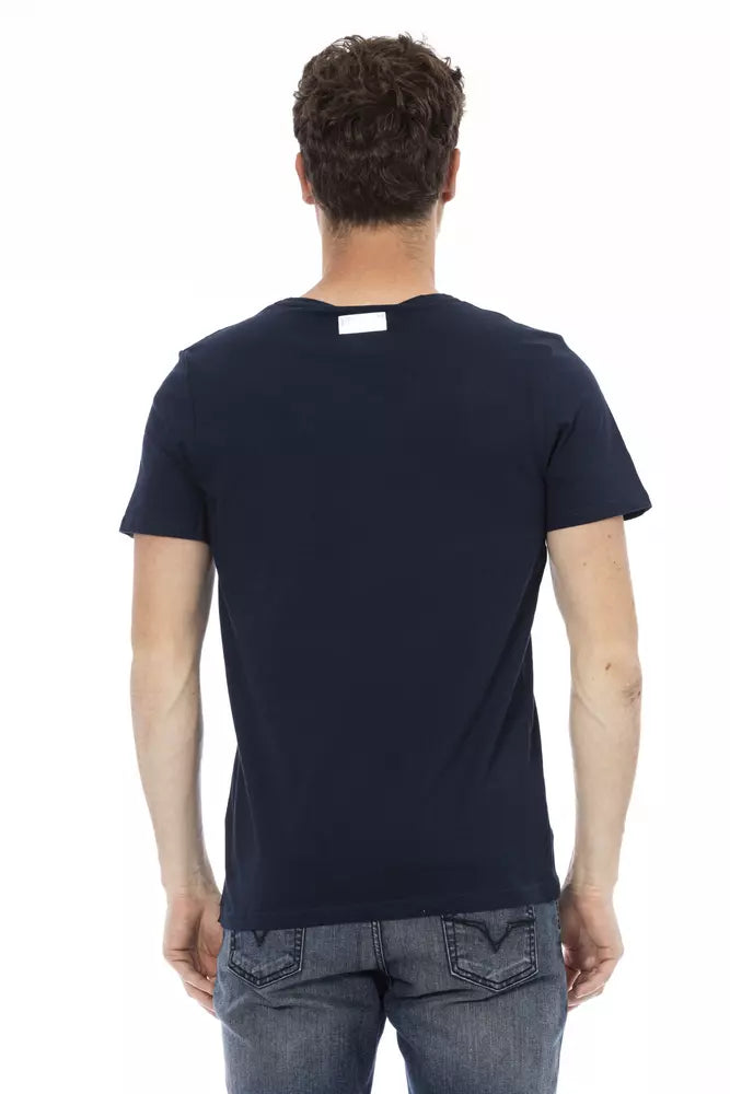 Bikkembergs Blue Cotton T-Shirt