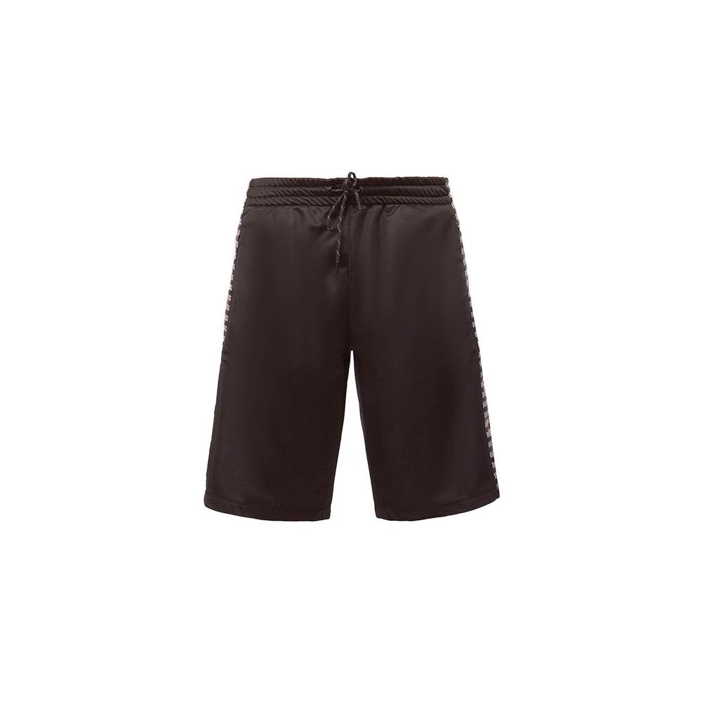 Bikkembergs Black Polyester Short