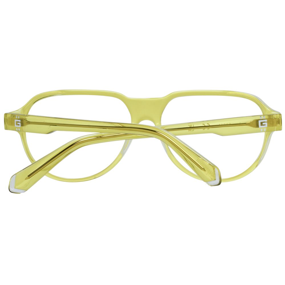Yellow Men Glasses Frame