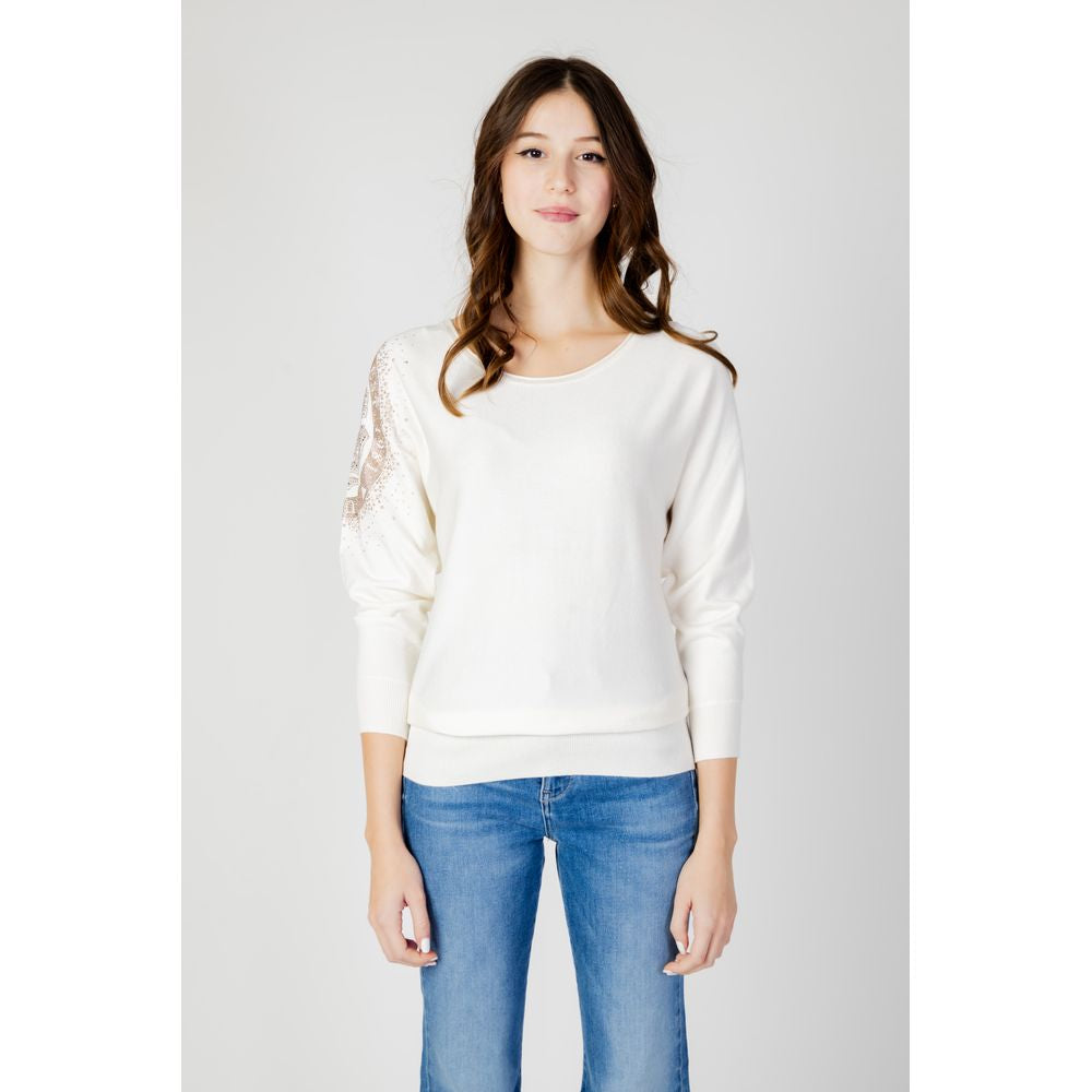 White Viscose Sportswear