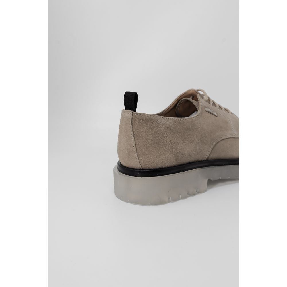 Antony Morato Beige Polyethylene Oxfords And Derbies