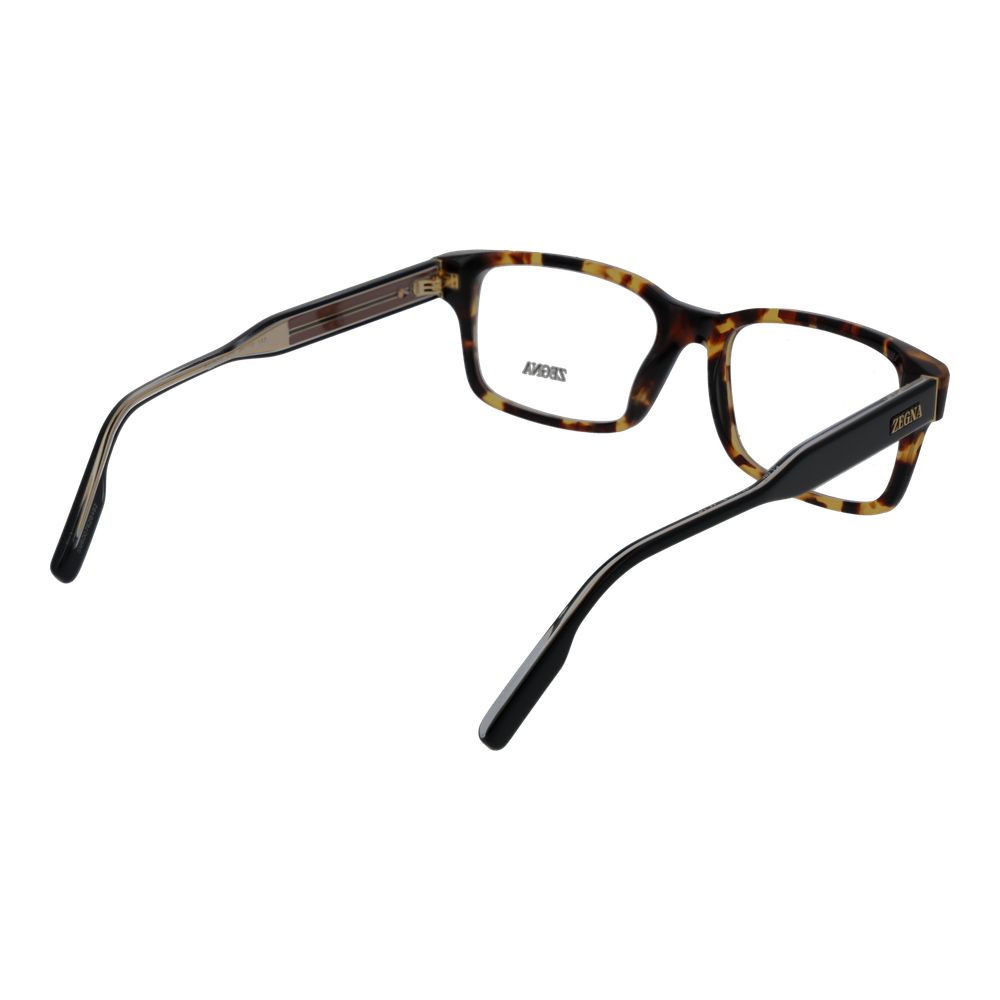 Ermenegildo Zegna Brown Acetate Glasses (Frames)