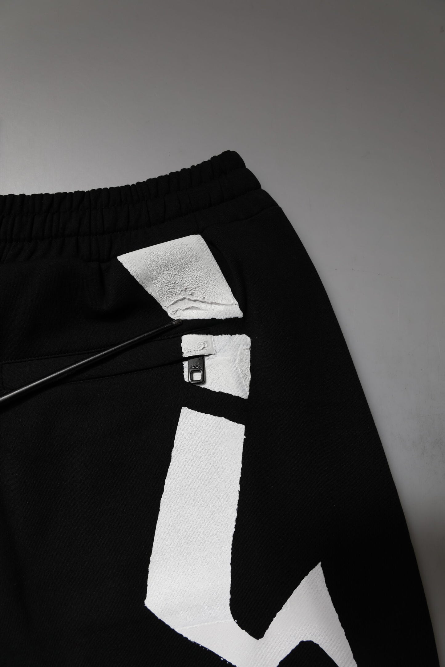 Dolce & Gabbana Black Logo Cotton Jogger Sweatpants Pants