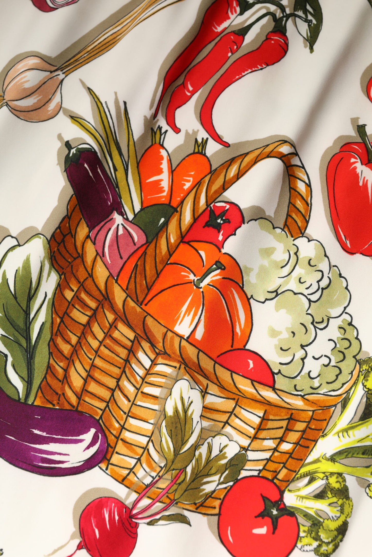 Multicolor High Waist Pencil Cut Midi Skirt