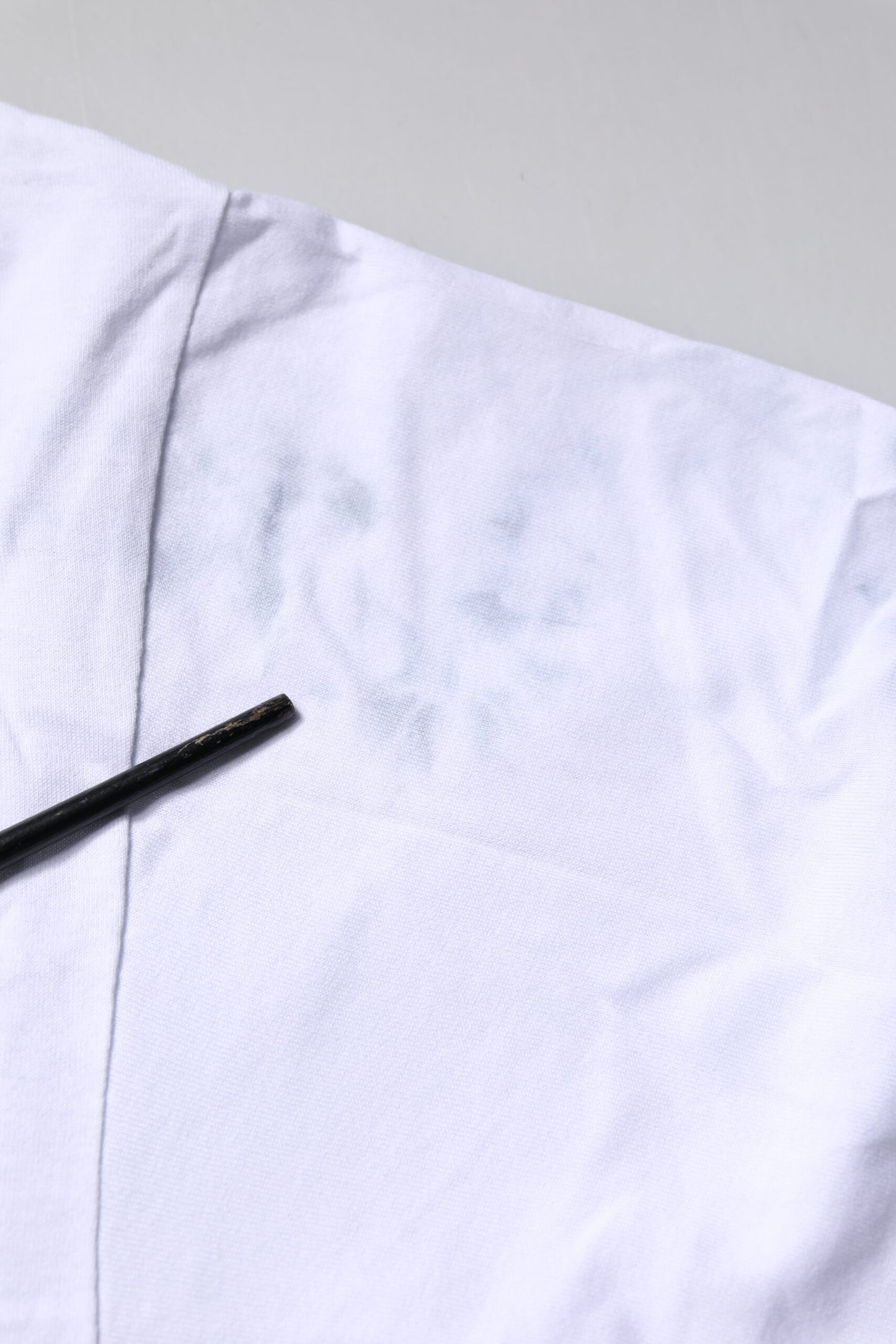 Dolce & Gabbana White Print Lace-Up Cotton Crew Neck T-shirt