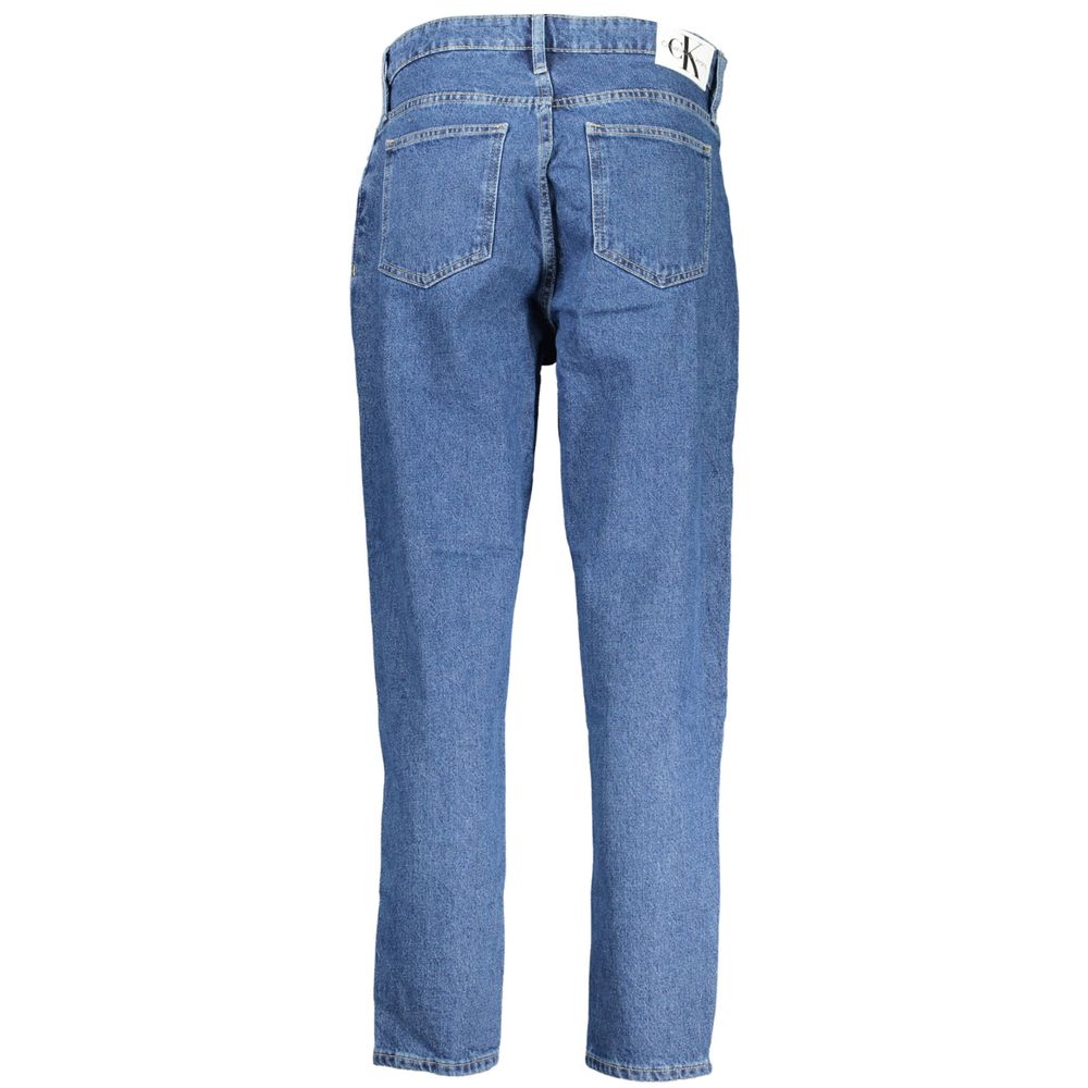 Calvin Klein Blue Cotton Jeans Denim