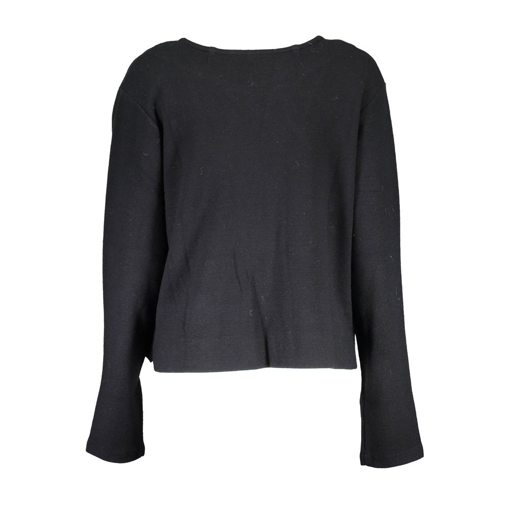 Gant Black Wool Women Cardigan