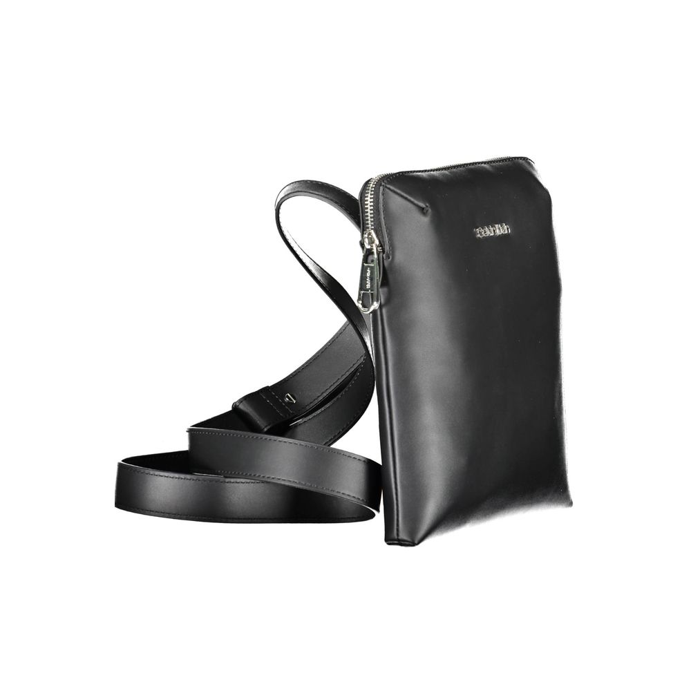 Calvin Klein Black Polyester Shoulder Bag