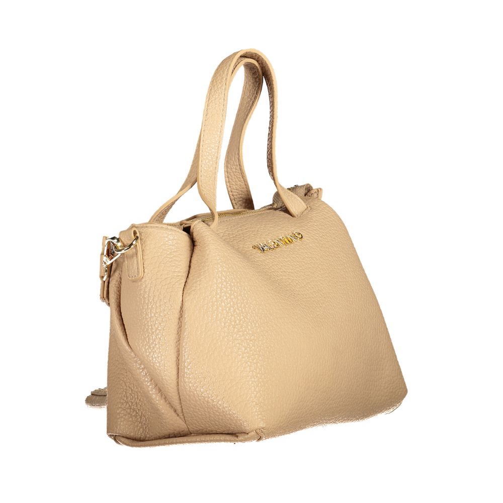 Mario Valentino Beige Polyurethane Women Handbag