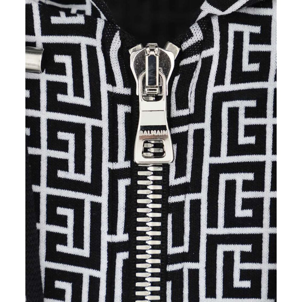 Black Cotton Sweater