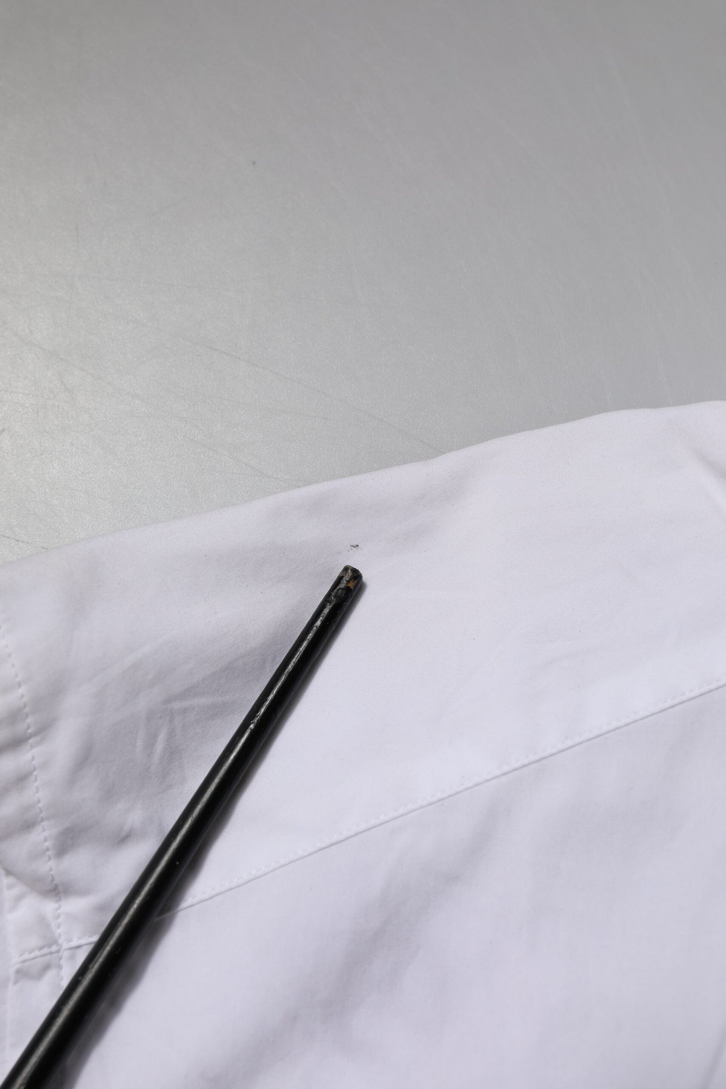 White MARTINI DG Logo Print Formal Shirt