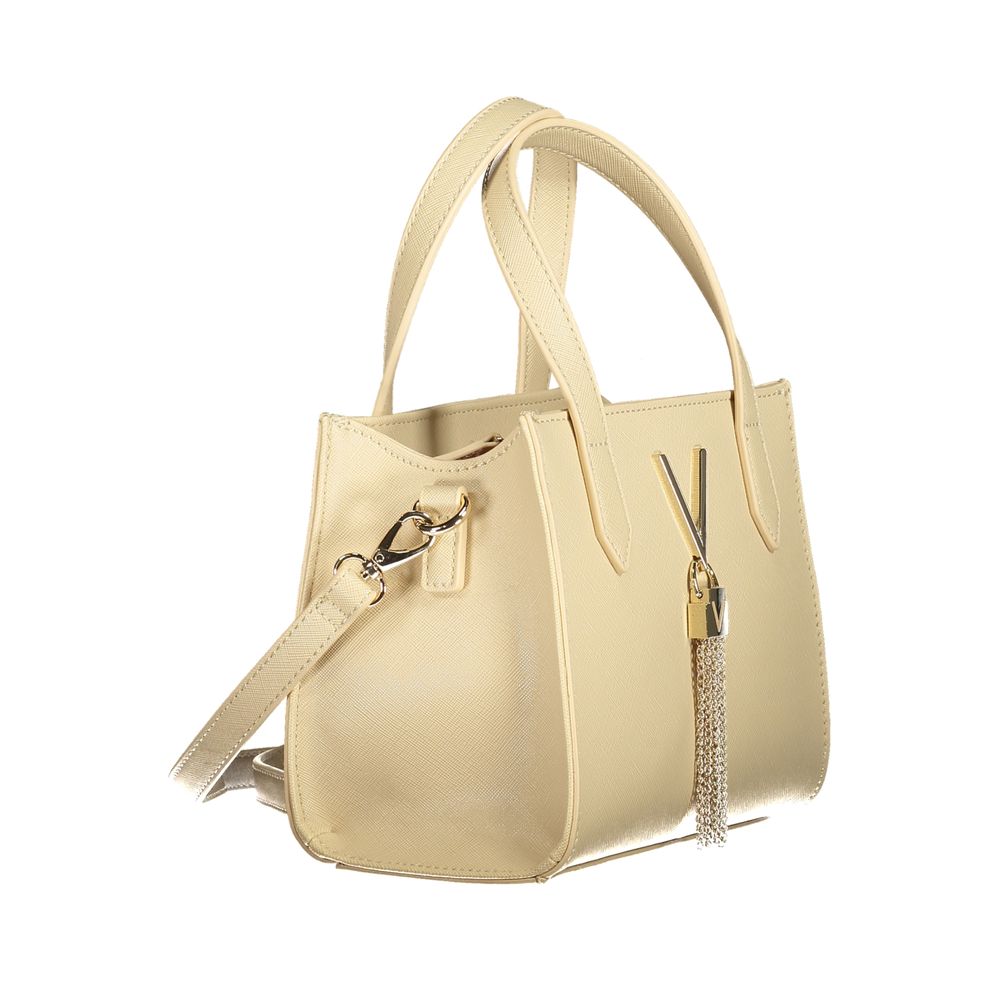 Mario Valentino Beige Polyurethane Women Handbag