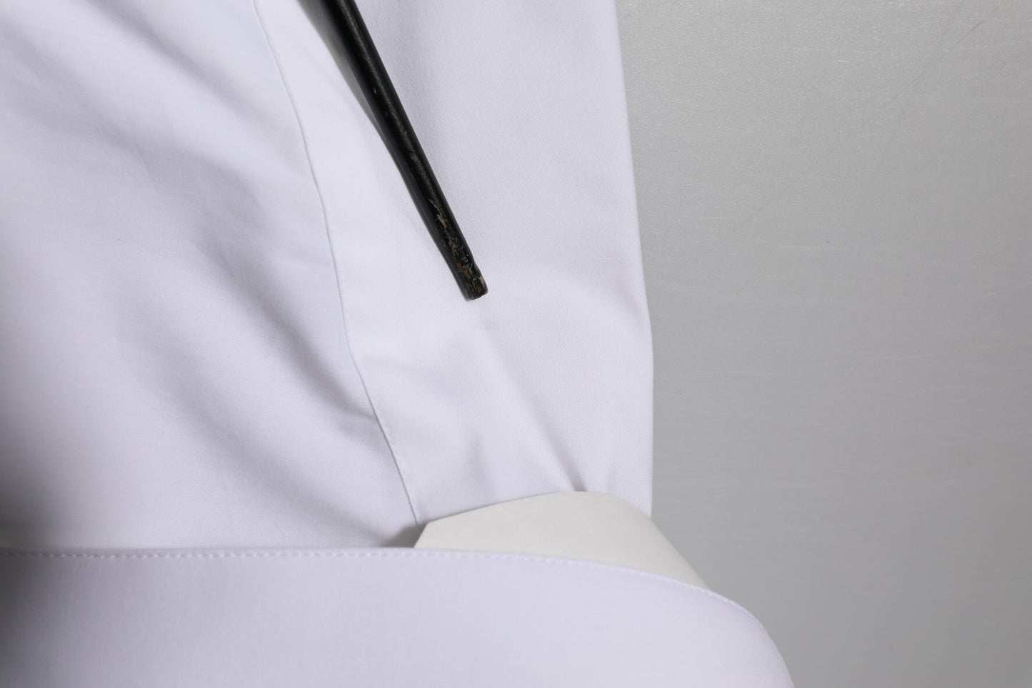 White Cotton GOLD Long Sleeves Formal Shirt