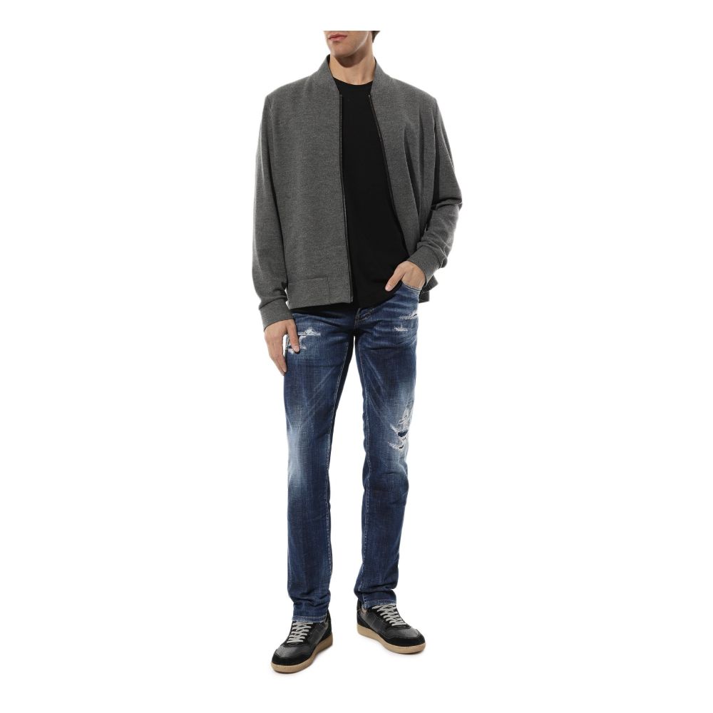 Dsquared² Blue Cotton Jeans Denim
