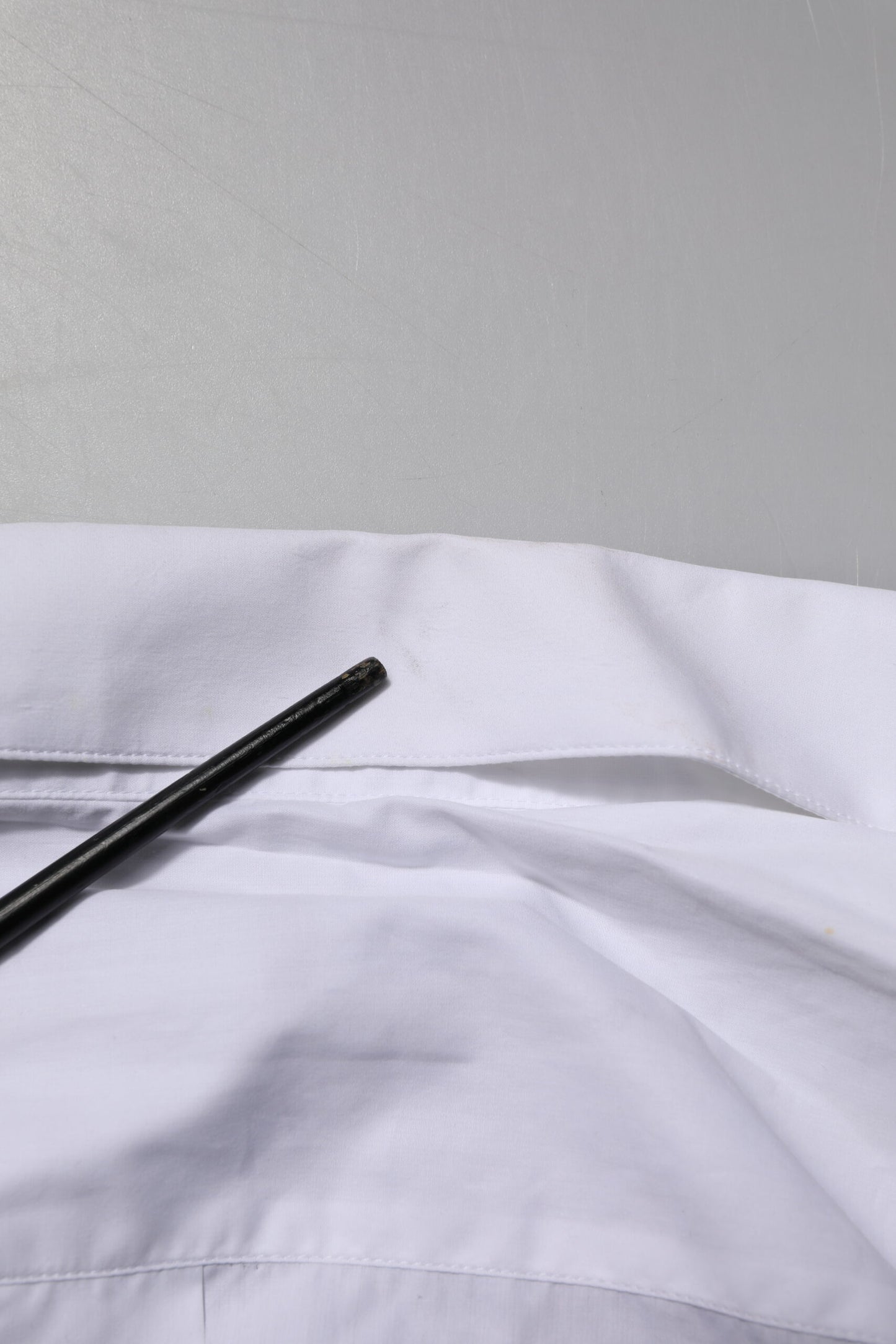 White Cotton Long Sleeves Men Formal Shirt