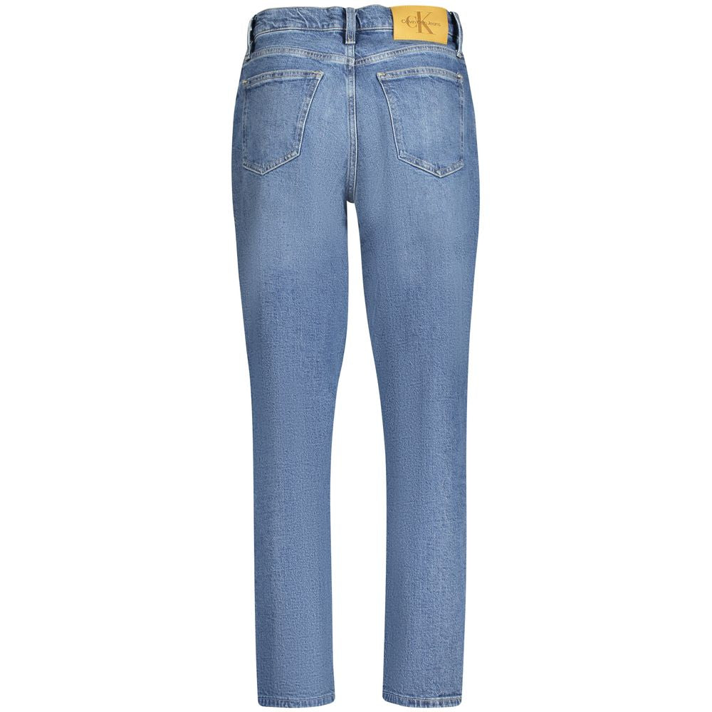 Calvin Klein Blue Cotton Jeans Denim
