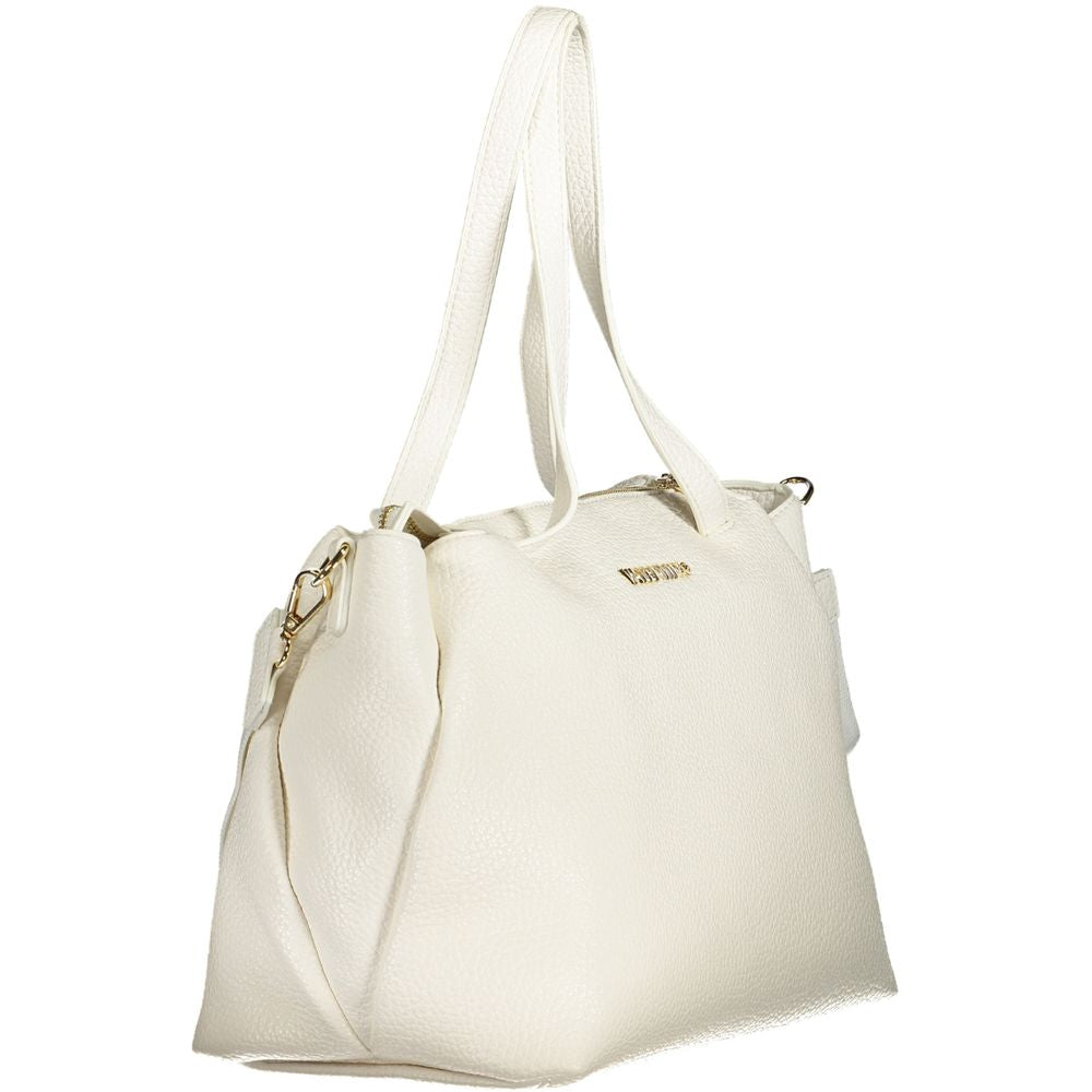 Mario Valentino Bianco Polyurethane Woman Handbag