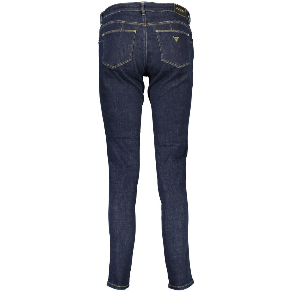 Guess Jeans Blue Cotton Jeans Denim