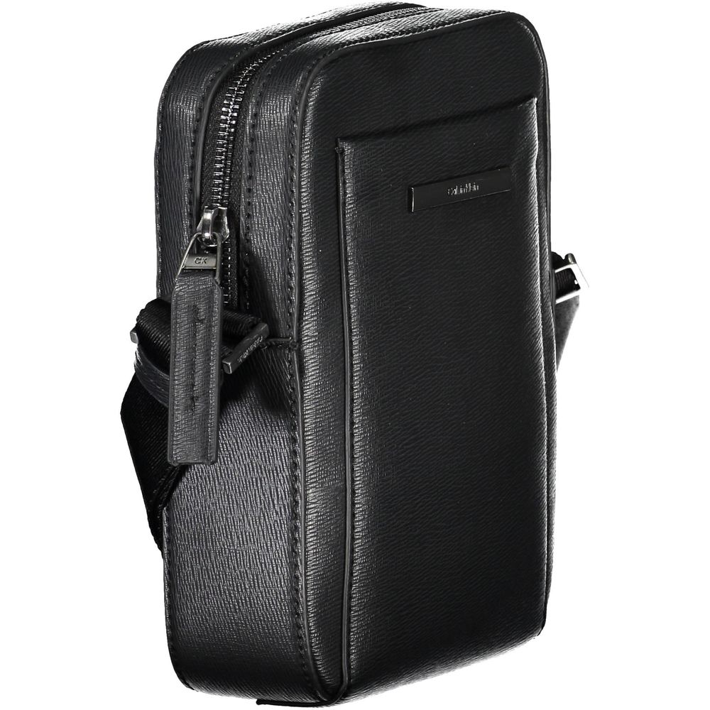 Calvin Klein Black Polyester Shoulder Bag