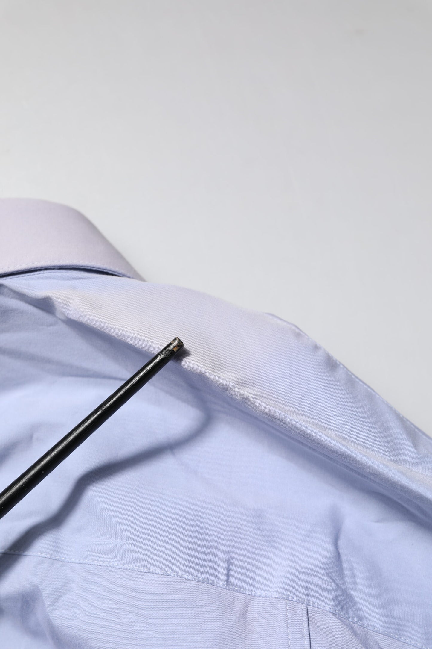 Blue Cotton SICILIA Long Sleeves Dress Shirt